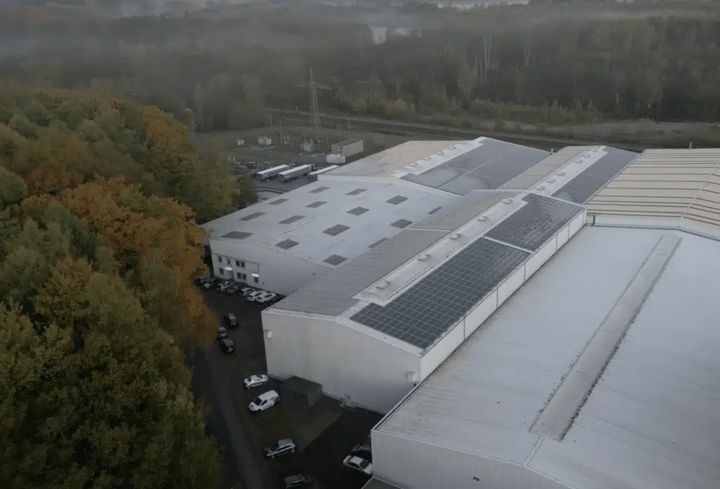 PV-Anlage in der Industrie